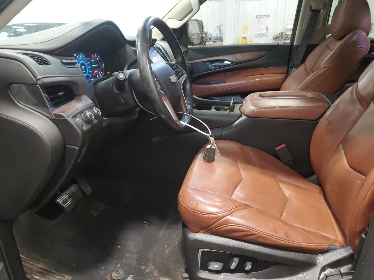 2016 Cadillac Escalade VIN 1GYS4CKJ8GR405253 Copart auction photo, front end damage thumbnail 7