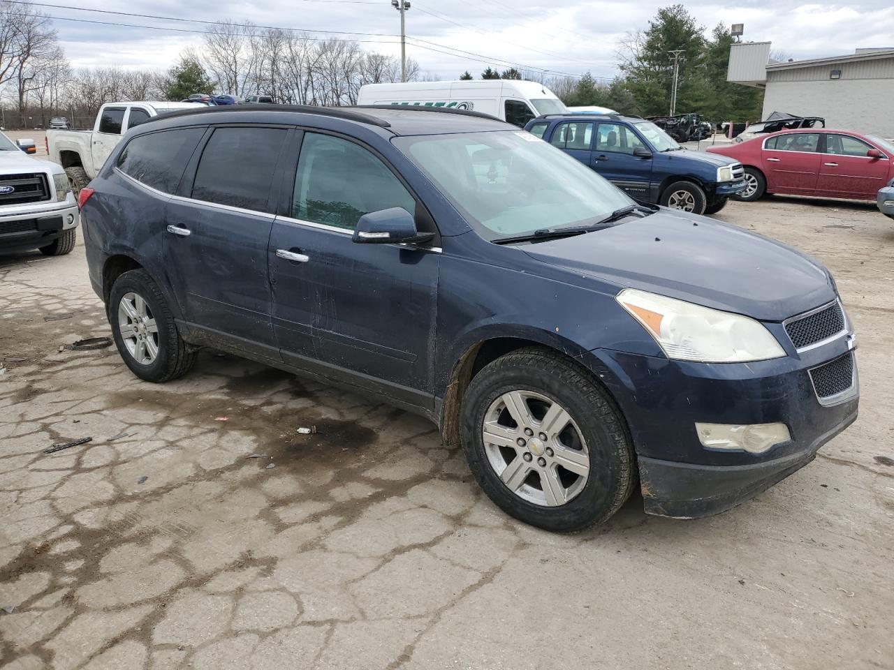 2011 Chevrolet Traverse VIN 1GNKVGED3BJ364772 Copart auction photo, front end damage thumbnail 4