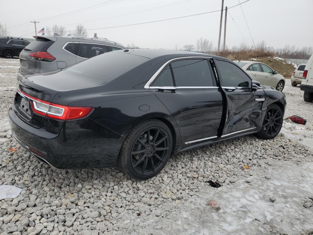 2017 Lincoln Continental VIN 1LN6L9NP2H5617342 Copart auction photo, all over damage thumbnail 3