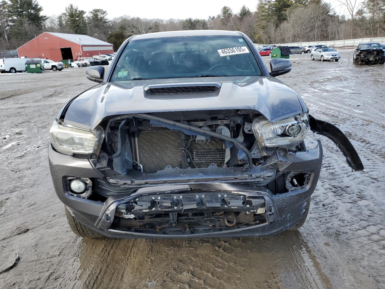2016 Toyota Tacoma VIN 5TFCZ5AN9GX024261 Copart auction photo, front end / rear end damage thumbnail 5