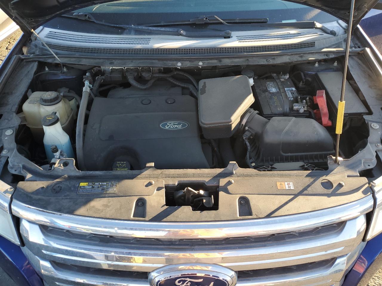 2013 Ford Edge VIN 2FMDK4KC2DBA75213 Copart auction photo, rear end damage thumbnail 14