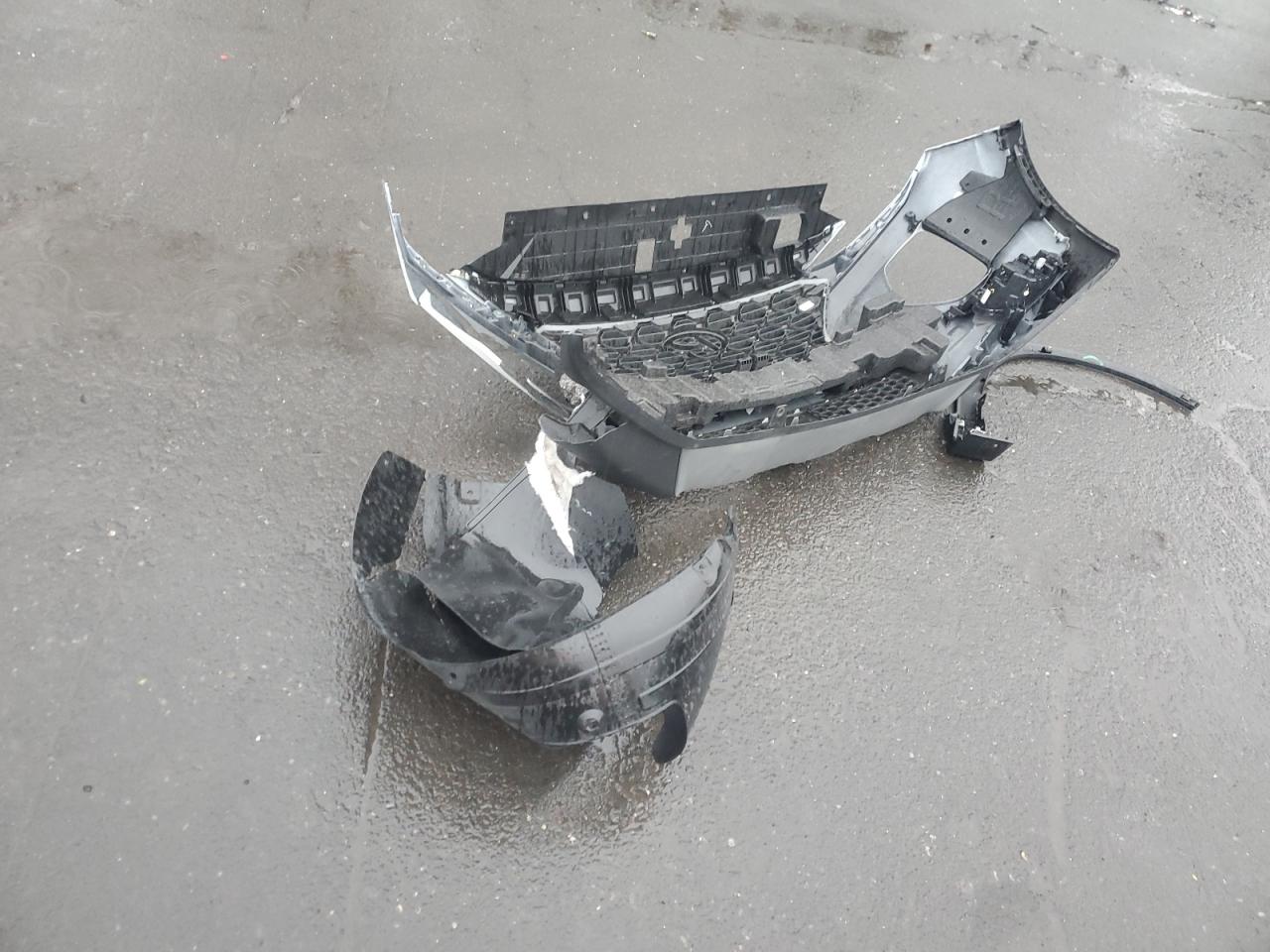2020 Hyundai Santa Fe VIN 5NMS3CAA8LH150399 Copart auction photo, front end damage thumbnail 13