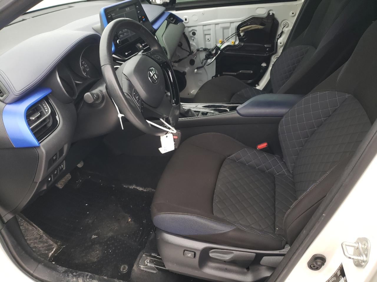 2020 Toyota C-HR VIN JTNKHMBX8L1070004 Copart auction photo, front end / side damage thumbnail 7