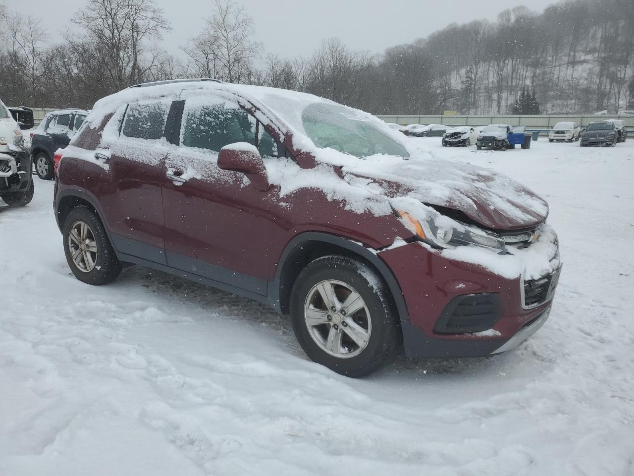 2017 Chevrolet Trax VIN 3GNCJPSB2HL273741 Copart auction photo, front end damage thumbnail 4