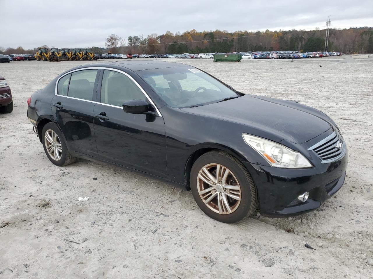 2013 Infiniti G VIN JN1CV6AR5DM354337 Copart auction photo, rear end damage thumbnail 4
