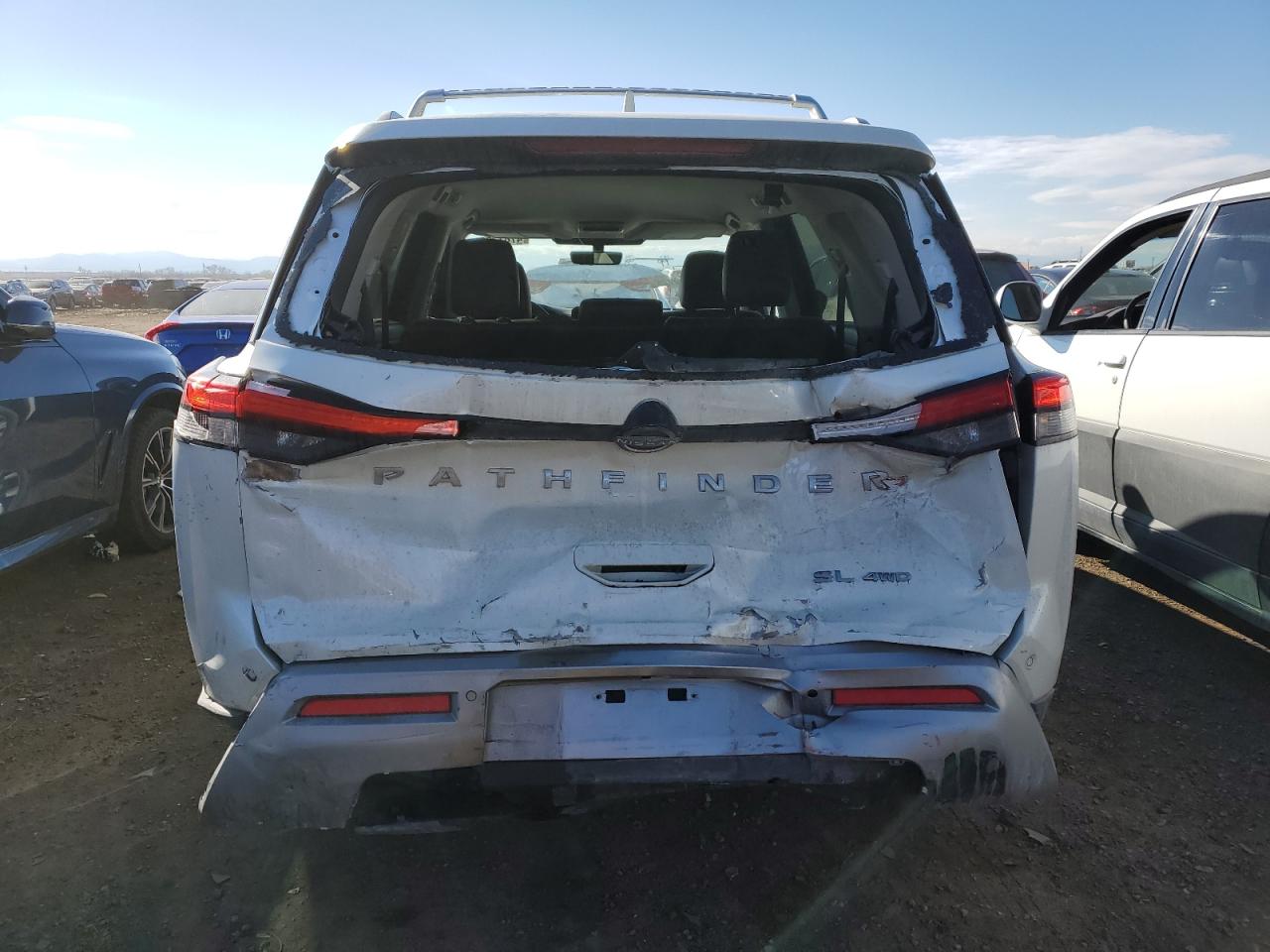 2024 Nissan Pathfinder VIN 5N1DR3CC0RC212161 Copart auction photo, rear end / side damage thumbnail 6