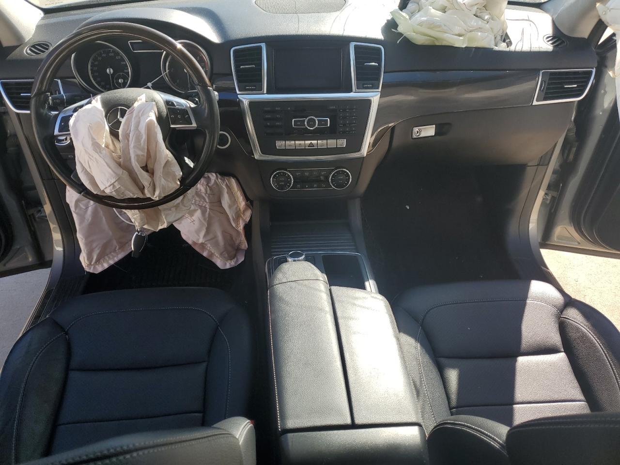 2015 Mercedes-Benz M-klasse VIN 4JGDA0EB5FA516345 Copart auction photo, front end damage thumbnail 8