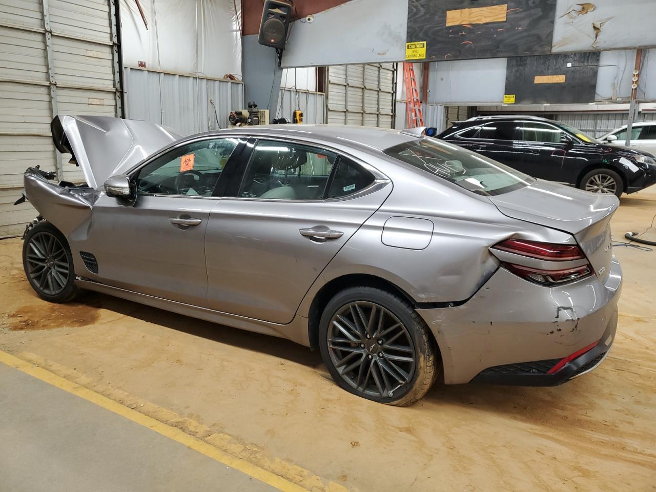 2023 Genesis G70 VIN KMTG34TA2PU131582 Copart auction photo, front end / rear end damage thumbnail 2