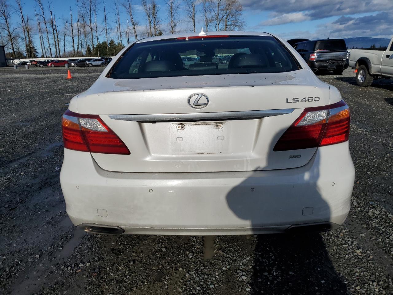 2012 Lexus LS VIN JTHCL5EF0C5014825 Copart auction photo, undercarriage damage thumbnail 6