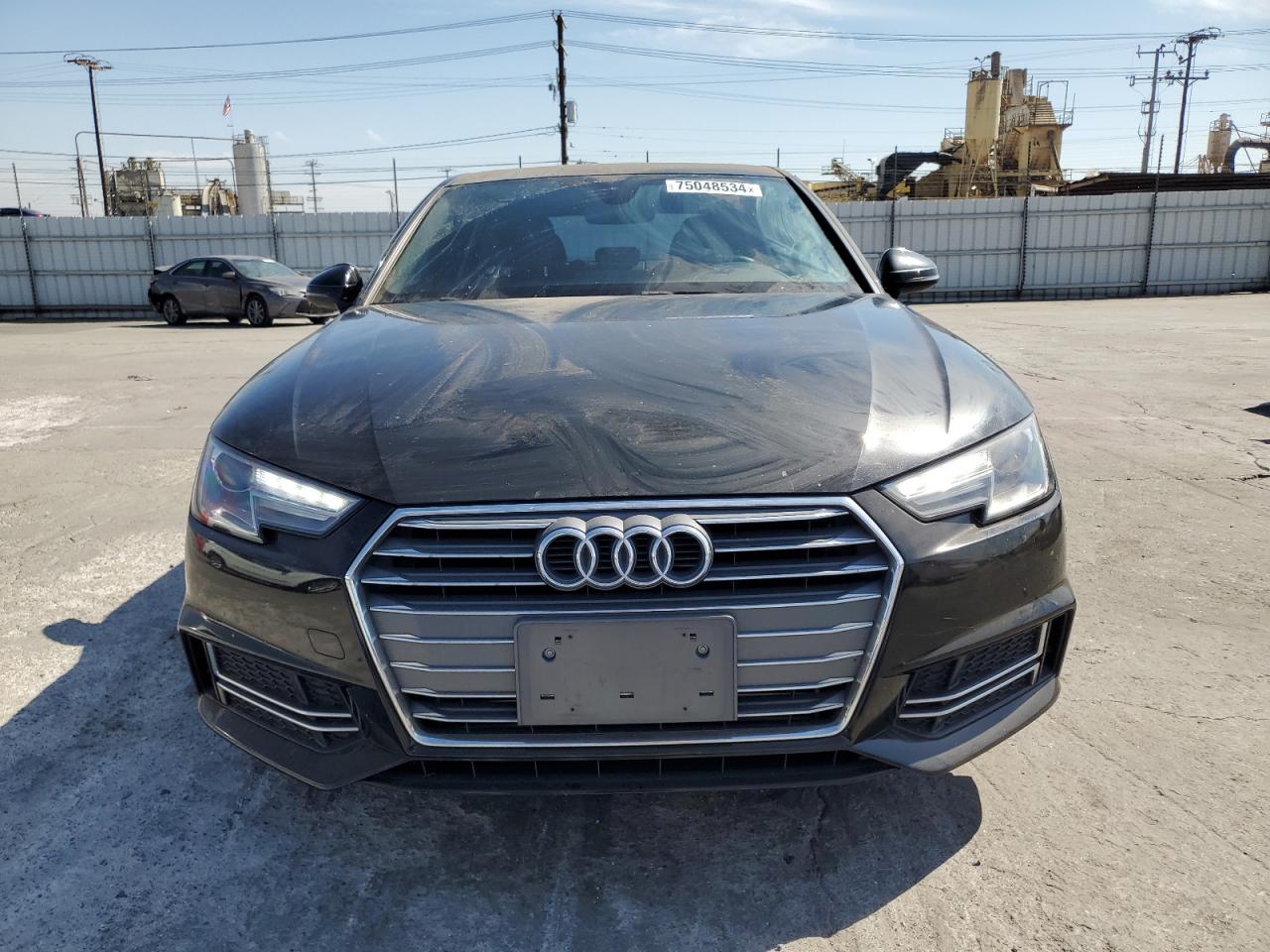 2018 Audi A4 VIN WAUKMAF42JA225445 Copart auction photo, side damage thumbnail 5