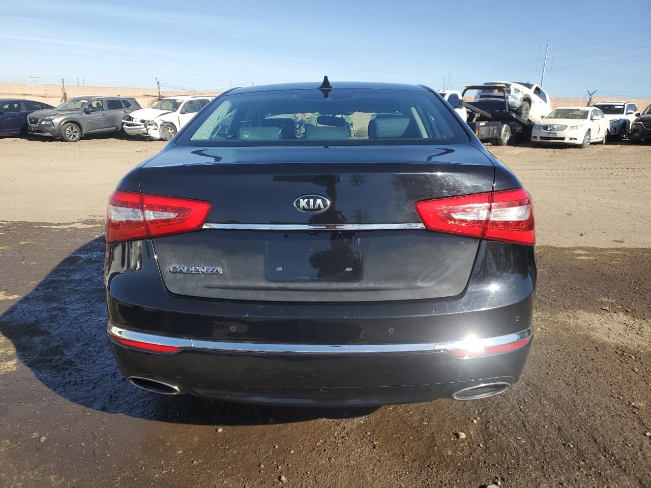2014 KIA Cadenza VIN KNALN4D78E5156548 Copart auction photo, front end damage thumbnail 6