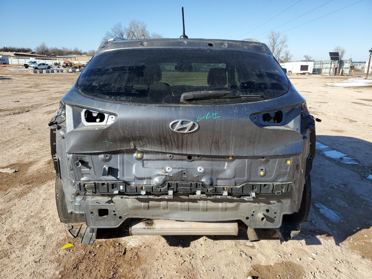 2016 Hyundai Tucson VIN KM8J33A43GU239460 Copart auction photo, rear end / minor dent/scratches damage thumbnail 6