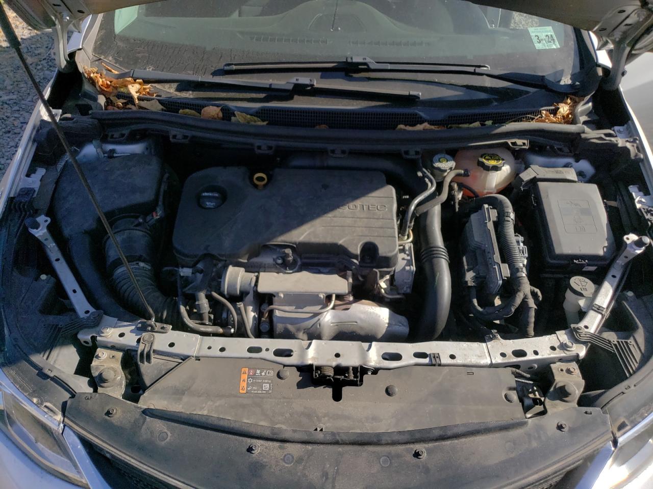 2019 Chevrolet Cruze VIN 1G1BC5SM9K7134358 Copart auction photo, side damage thumbnail 11
