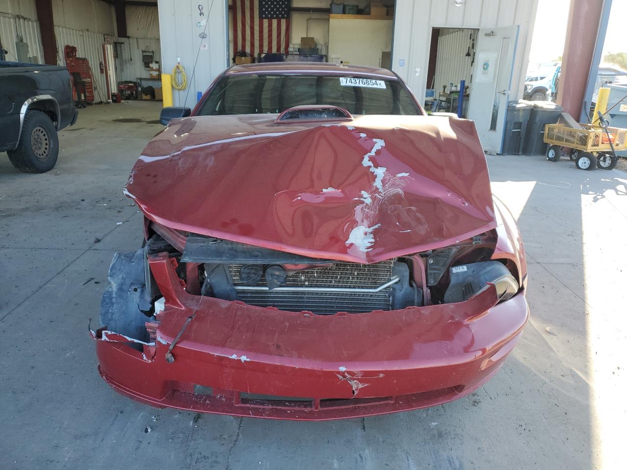 2006 Ford Mustang VIN 1ZVFT82H065265416 Copart auction photo, front end / mechanical damage thumbnail 5