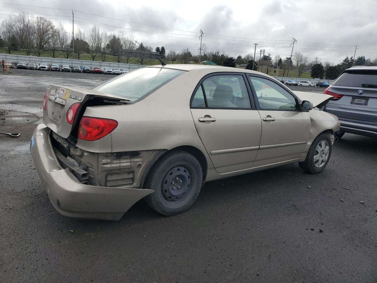2005 Toyota Corolla VIN 1NXBR32E25Z534282 Copart auction photo, front end / rear end damage thumbnail 3