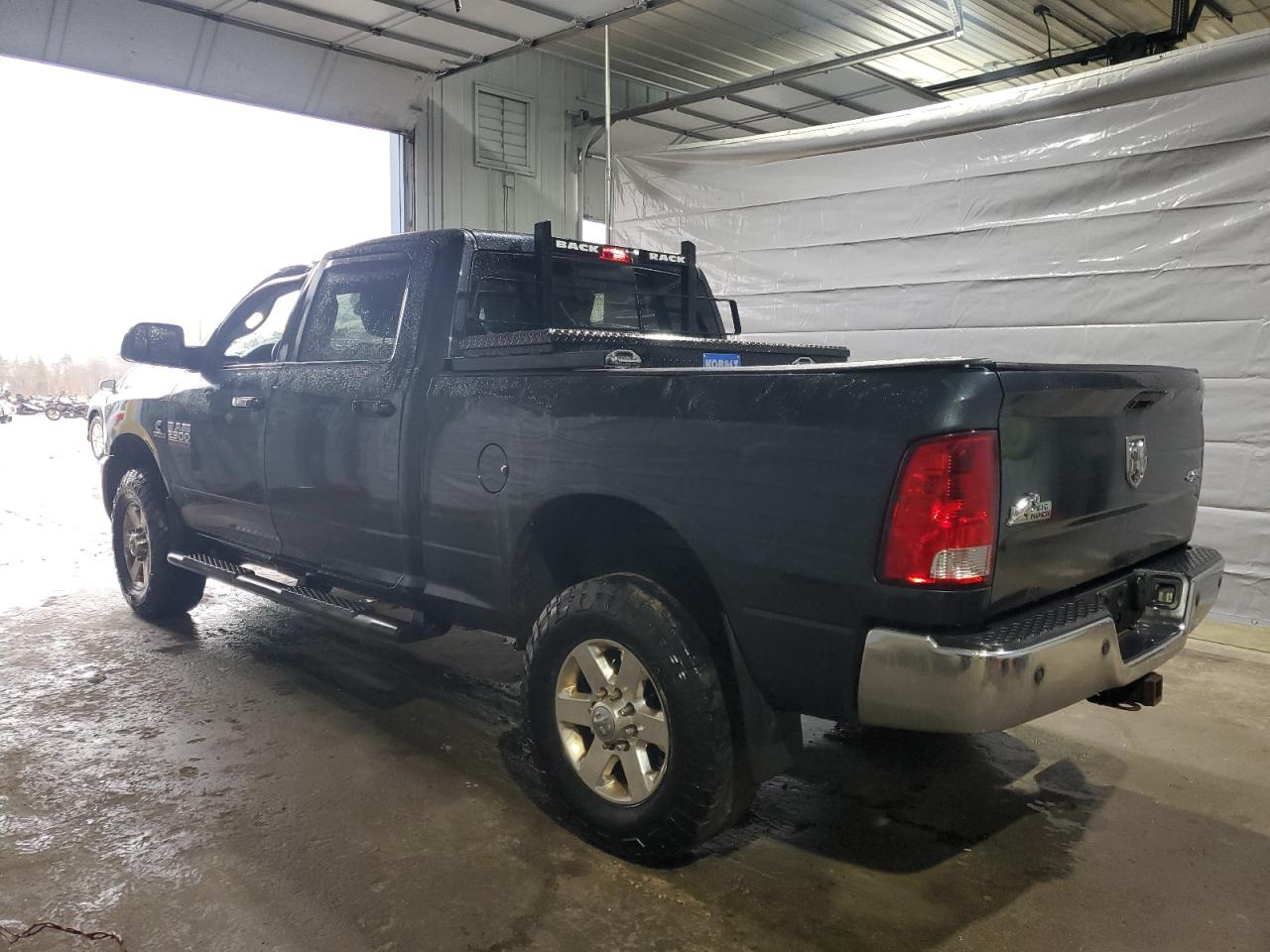 2014 RAM 2500 VIN 3C6UR5DL7EG145071 Copart auction photo, side / top/roof damage thumbnail 2