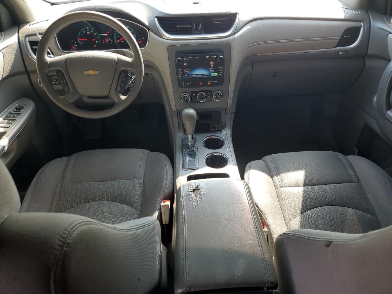 2014 Chevrolet Traverse VIN 1GNKRFED9EJ130302 Copart auction photo, rear end / front end damage thumbnail 8