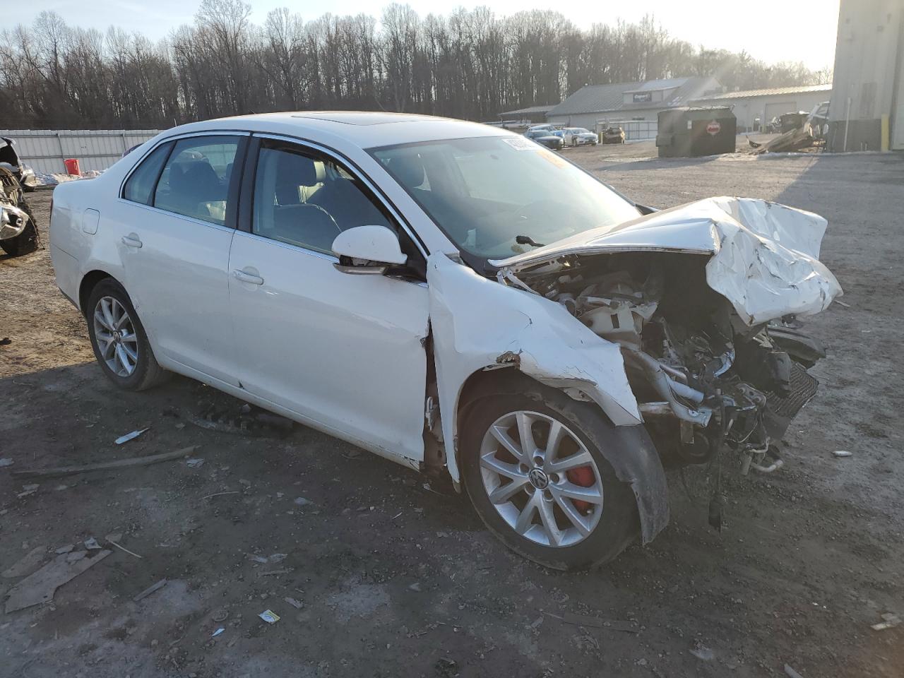 2010 Volkswagen Jetta VIN 3VWRZ7AJ7AM018911 Copart auction photo, front end damage thumbnail 4