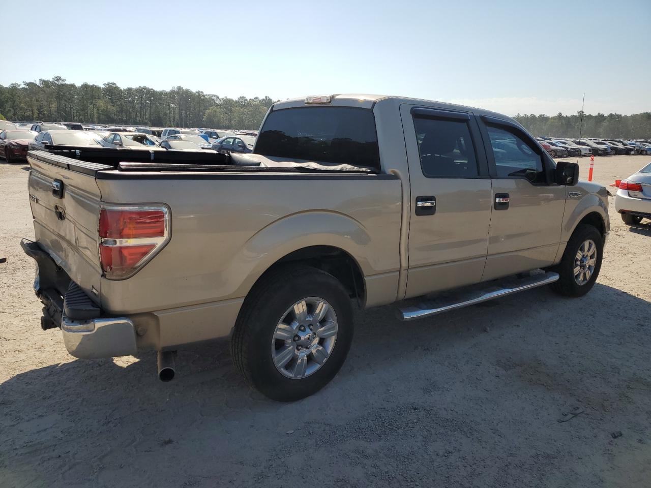 2010 Ford F-150 VIN 1FTFW1CV6AFD61589 Copart auction photo, rear end damage thumbnail 3