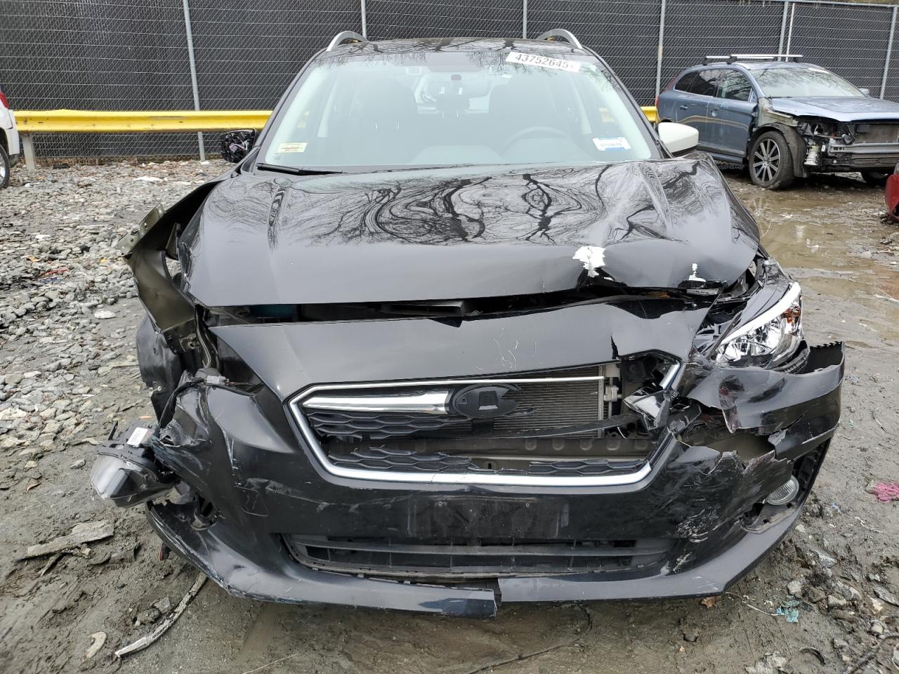 2018 Subaru Impreza VIN 4S3GTAD64J3747546 Copart auction photo, front end / side damage thumbnail 5