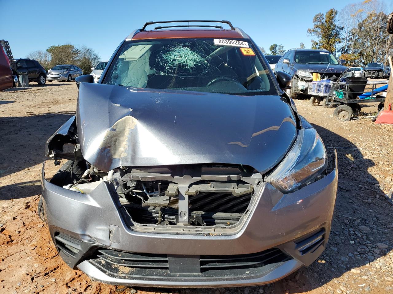 2020 Nissan Kicks VIN 3N1CP5DV9LL568107 Copart auction photo, front end damage thumbnail 5