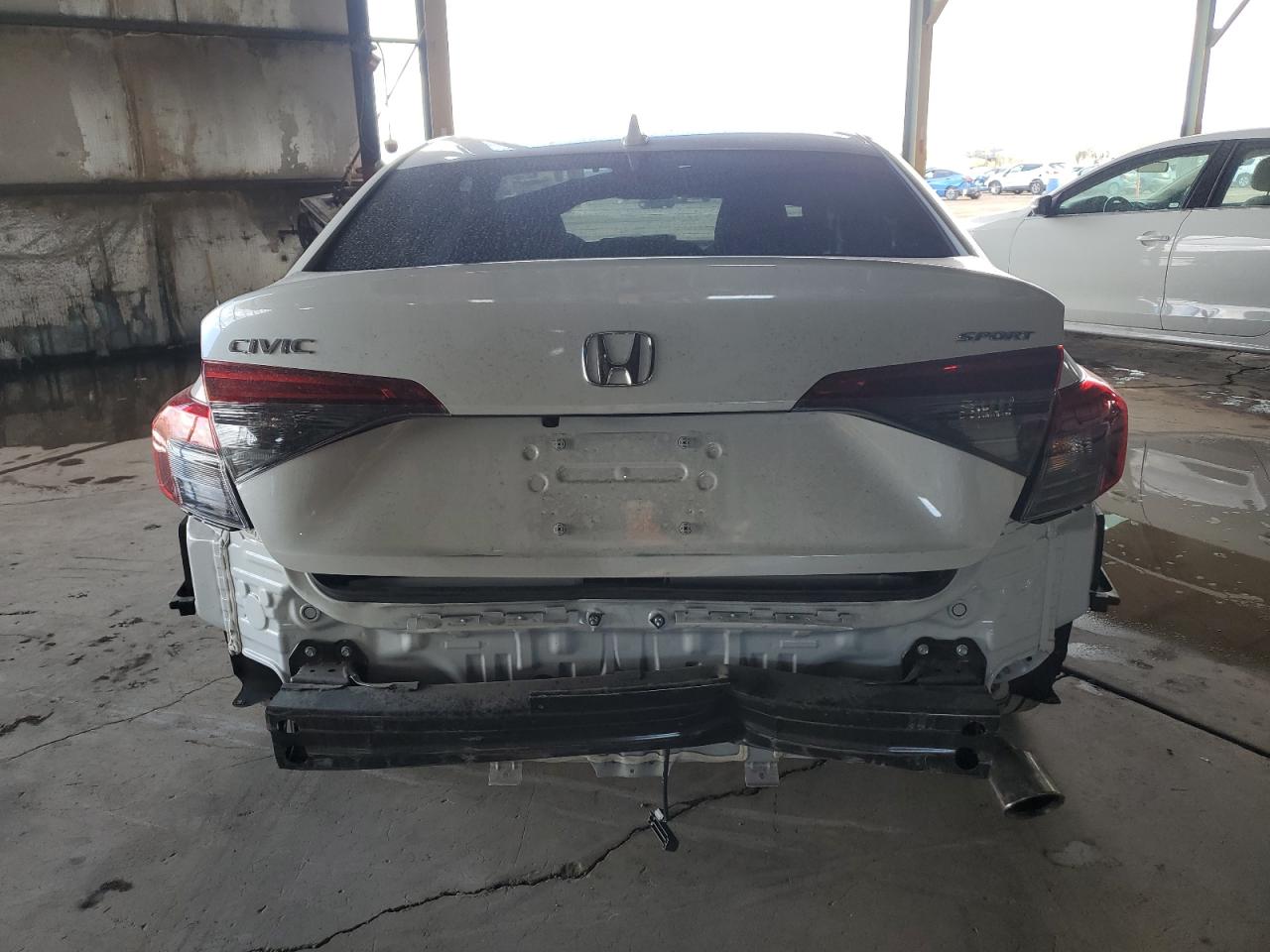 2024 Honda Civic VIN 2HGFE2F50RH593539 Copart auction photo, front end / rear end damage thumbnail 6