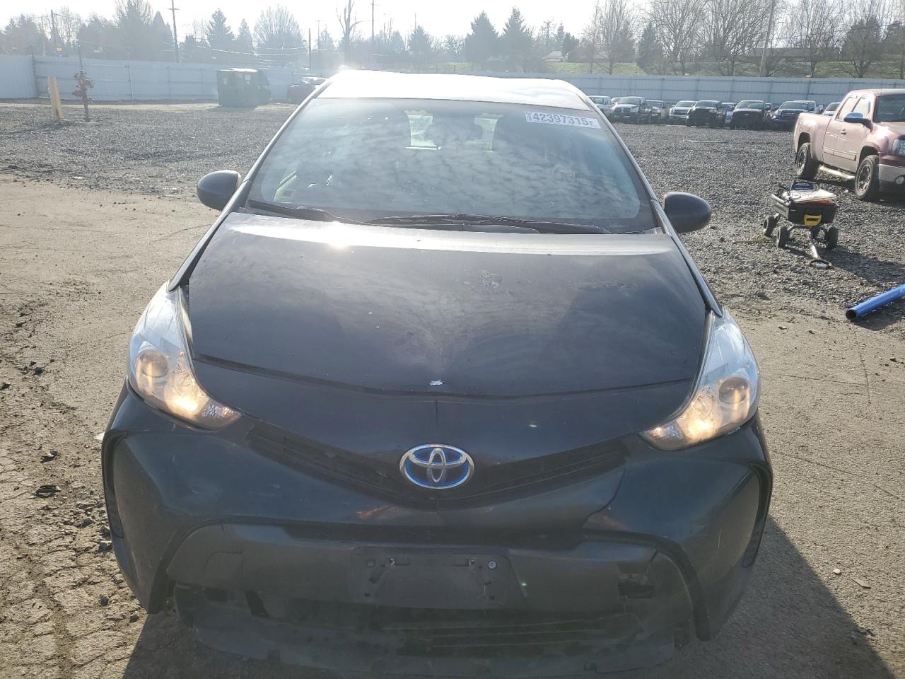 2017 Toyota Prius VIN JTDZN3EU8HJ057297 Copart auction photo, front end damage thumbnail 5