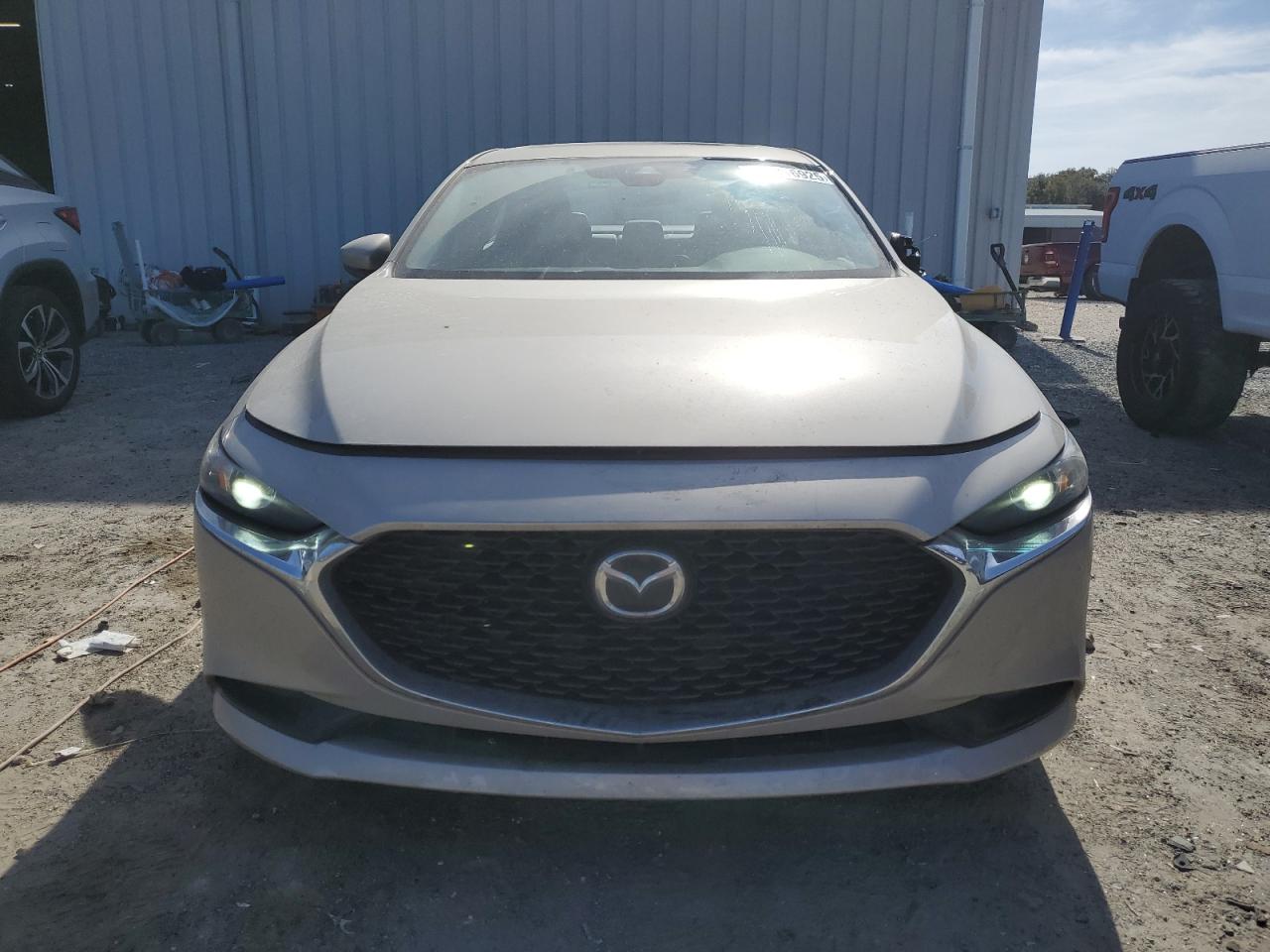 2022 Mazda 3 VIN JM1BPBCL8N1507347 Copart auction photo, all over / rear end damage thumbnail 5
