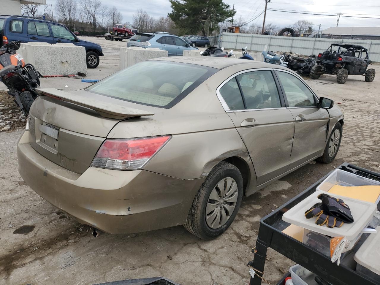2008 Honda Accord VIN JHMCP26348C074617 Copart auction photo, all over damage thumbnail 3