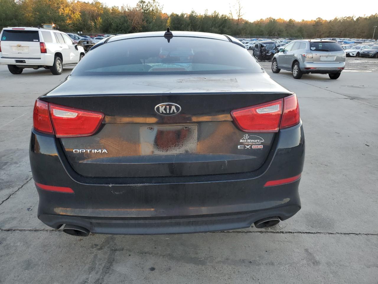2015 KIA Optima VIN 5XXGN4A7XFG441533 Copart auction photo, all over damage thumbnail 6