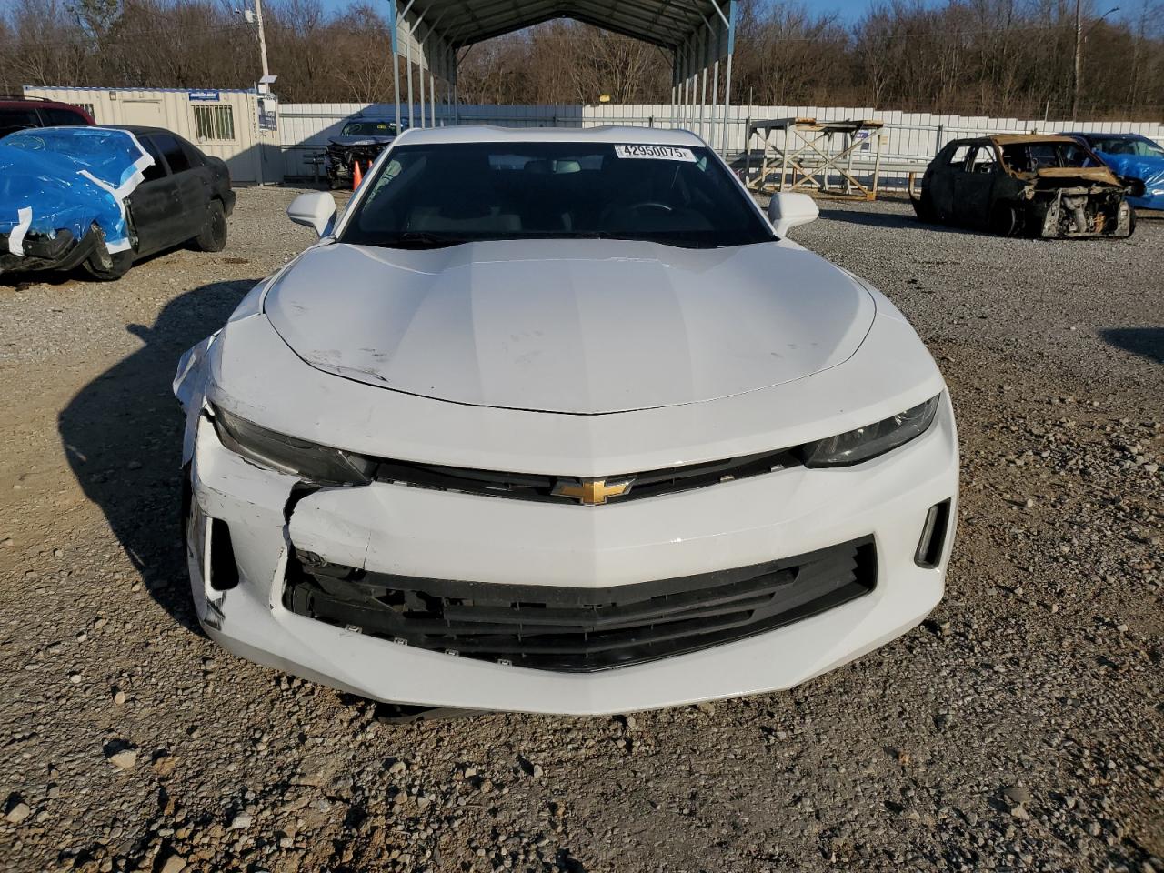 2017 Chevrolet Camaro VIN 1G1FB1RXXH0104770 Copart auction photo, front end damage thumbnail 5