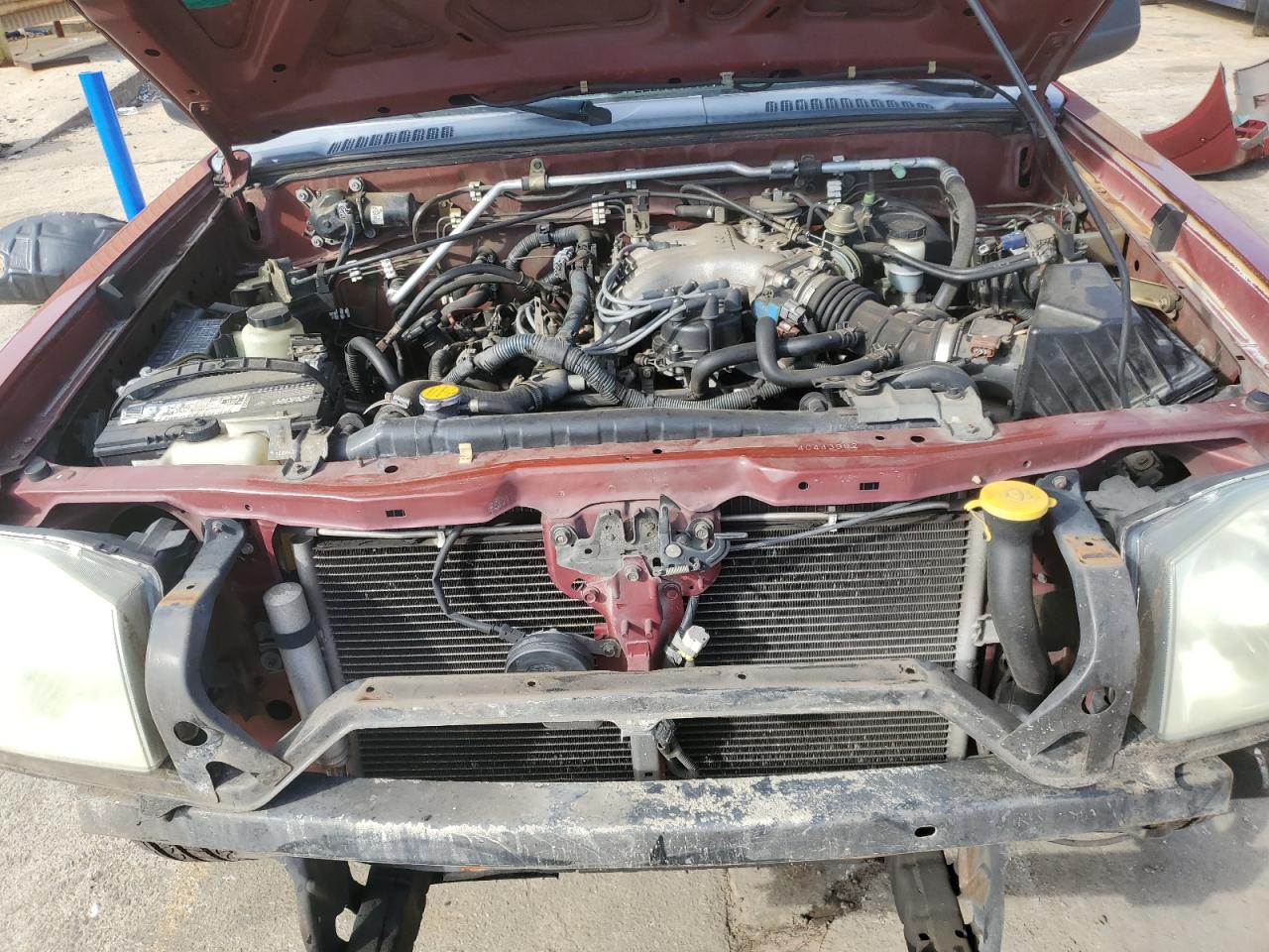 2004 Nissan Navara (Frontier) VIN 1N6ED26TX4C443992 Copart auction photo, front end damage thumbnail 11