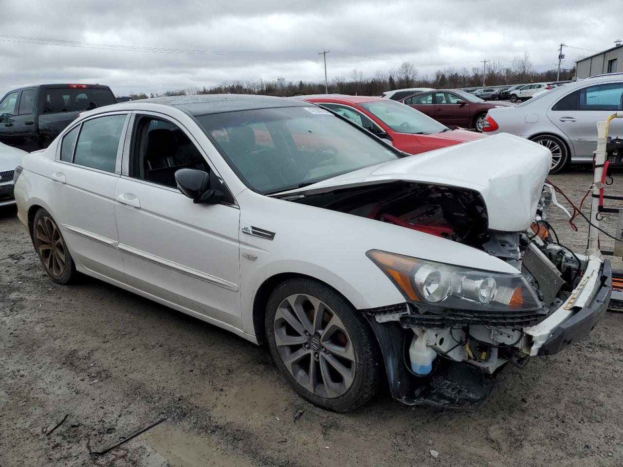 2009 Honda Accord VIN 1HGCP26859A189593 Copart auction photo, front end damage thumbnail 4