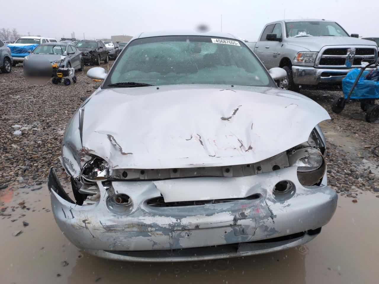 1998 Ford Taurus VIN 1FAFP52U8WG232726 Copart auction photo, front end damage thumbnail 5