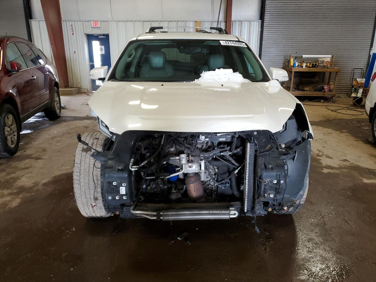 2014 GMC Acadia VIN 1GKKVTKD8EJ232279 Copart auction photo, front end / side damage thumbnail 5