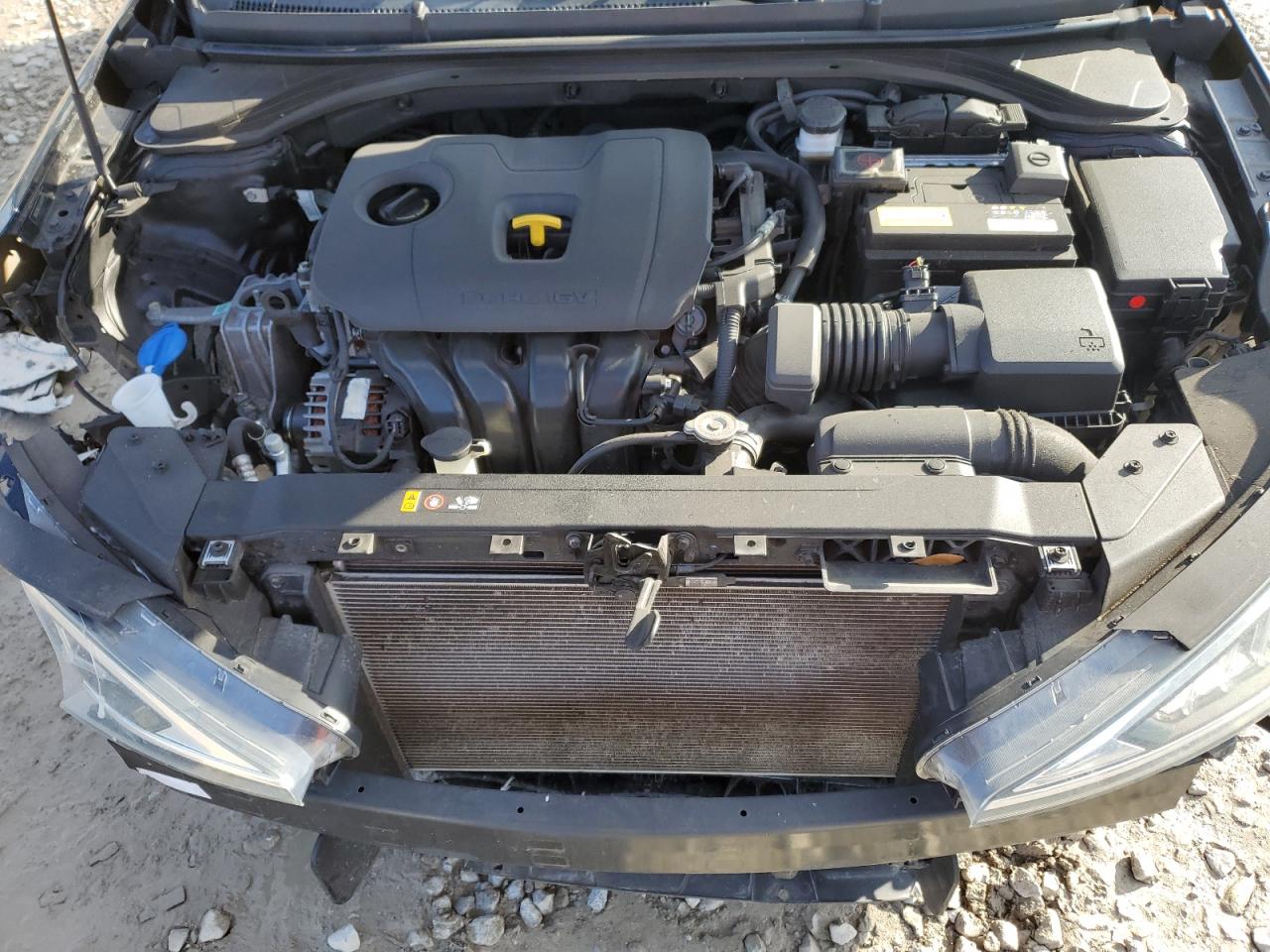 2020 Hyundai Elantra VIN 5NPD84LF5LH533597 Copart auction photo, front end / rear end damage thumbnail 13