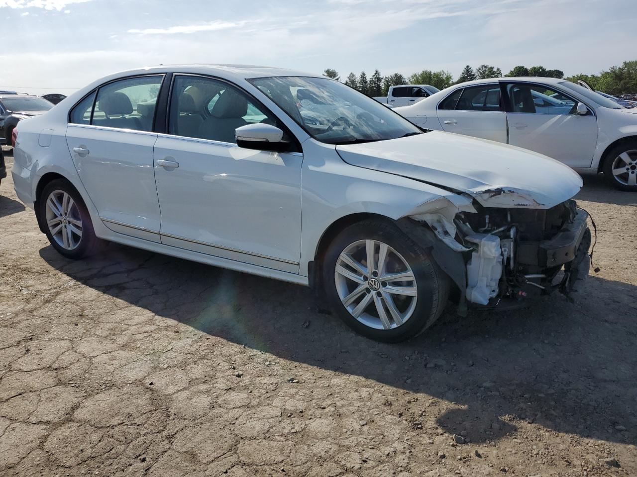 2017 Volkswagen Jetta VIN 3VWL17AJ7HM354047 Copart auction photo, front end damage thumbnail 4