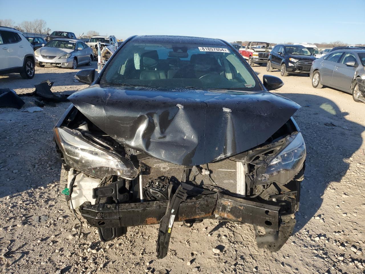 2017 Toyota Corolla VIN 5YFBURHE3HP633059 Copart auction photo, front end damage thumbnail 5