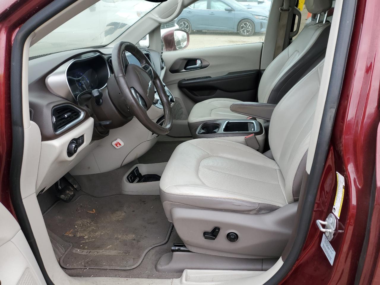 2017 Chrysler Pacifica VIN 2C4RC1EG7HR803836 Copart auction photo, front end damage thumbnail 7