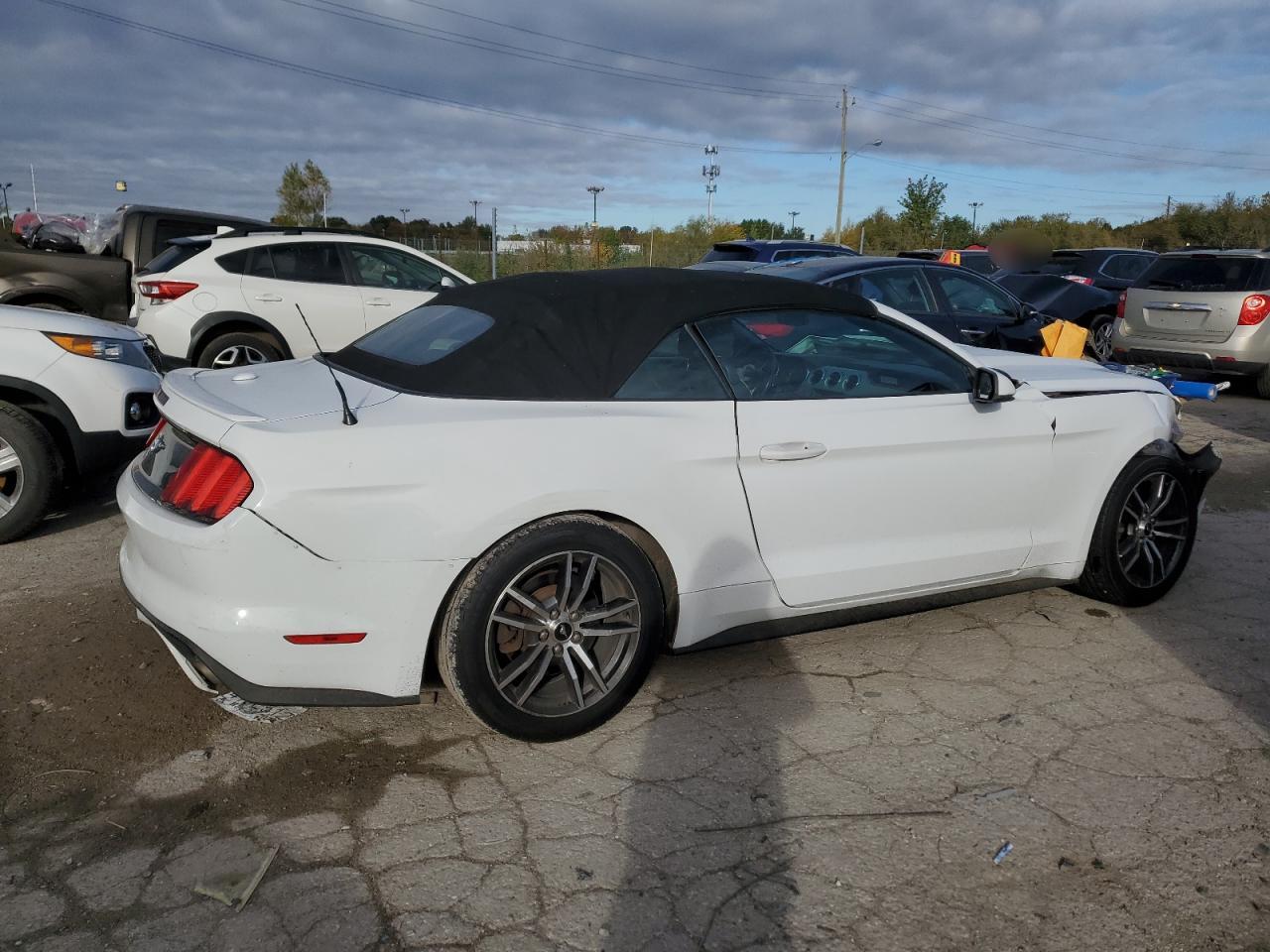 2017 Ford Mustang VIN 1FATP8UH6H5293902 Copart auction photo, front end / minor dent/scratches damage thumbnail 3