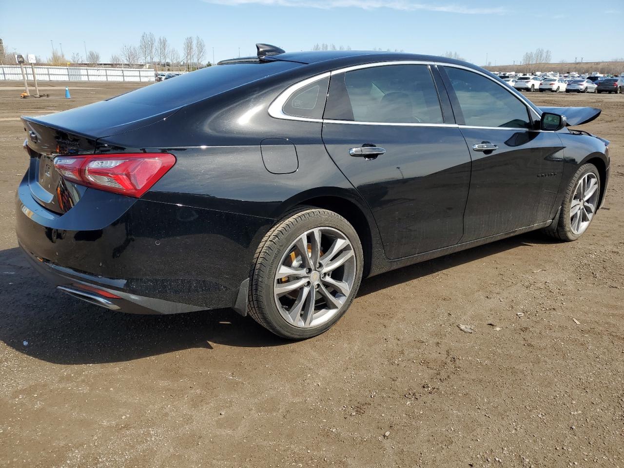 2021 Chevrolet Malibu VIN 1G1ZE5SX5MF053529 Copart auction photo, front end / undercarriage damage thumbnail 3