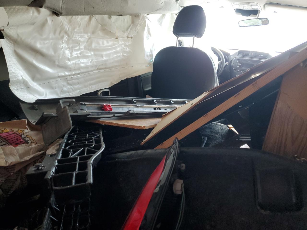 2016 KIA Soul VIN KNDJN2A28G7238634 Copart auction photo, rollover damage thumbnail 10