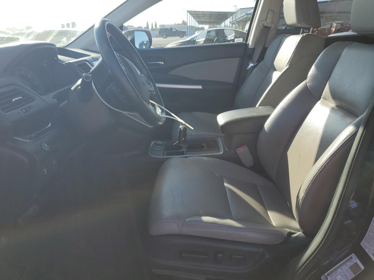 2015 Honda CR-V VIN 2HKRM4H70FH633050 Copart auction photo, front end damage thumbnail 7