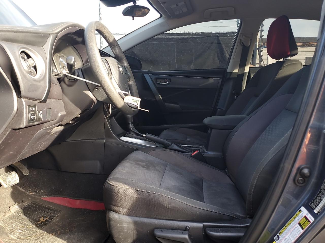 2017 Toyota Corolla VIN 2T1BURHE8HC923751 Copart auction photo, front end damage thumbnail 7