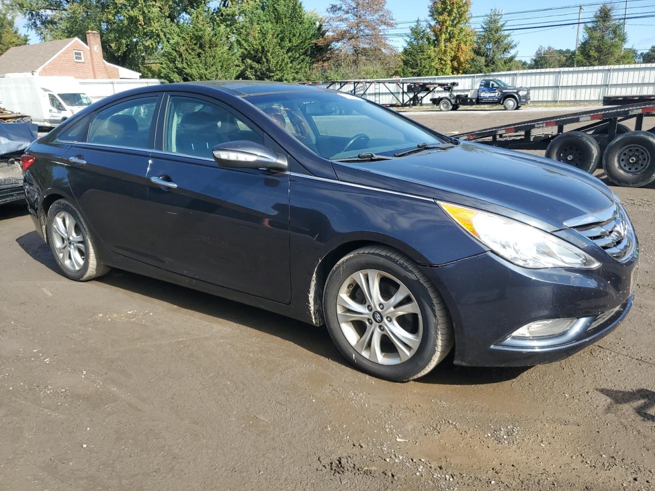 2013 Hyundai Sonata VIN 5NPEC4ACXDH567550 Copart auction photo, front end / minor dent/scratches damage thumbnail 4