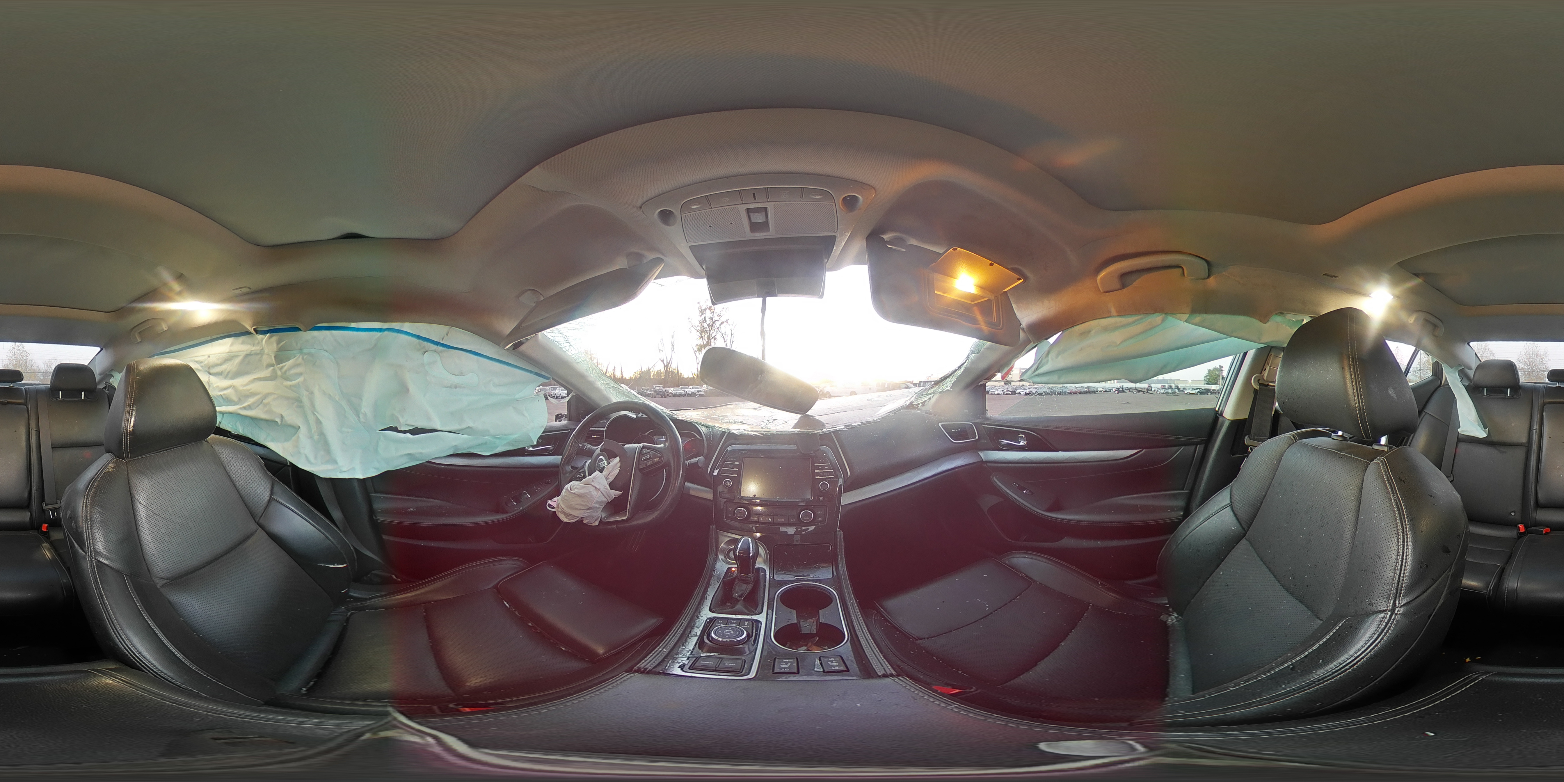 2017 Nissan Maxima VIN 1N4AA6AP2HC436252 Copart auction photo, rollover damage thumbnail 13