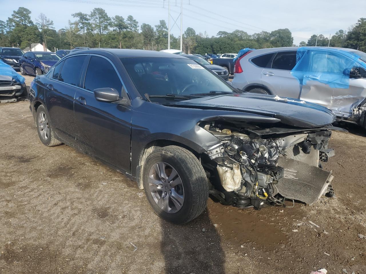 2012 Honda Accord VIN 1HGCP2F68CA057093 Copart auction photo, front end damage thumbnail 4