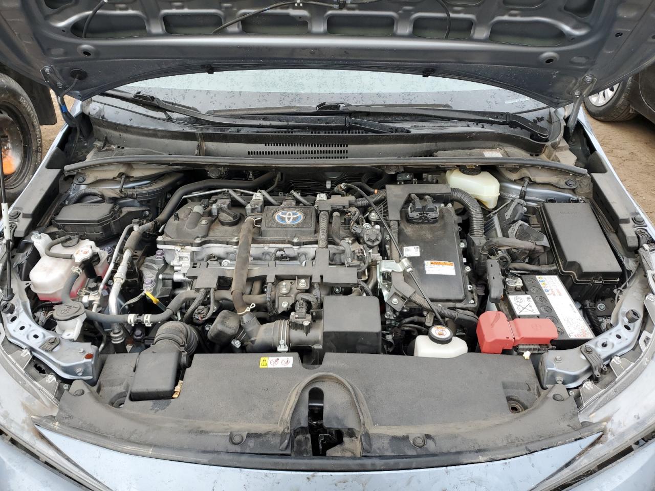 2021 Toyota Corolla VIN JTDEAMDE5MJ029736 Copart auction photo, rear end / front end damage thumbnail 13