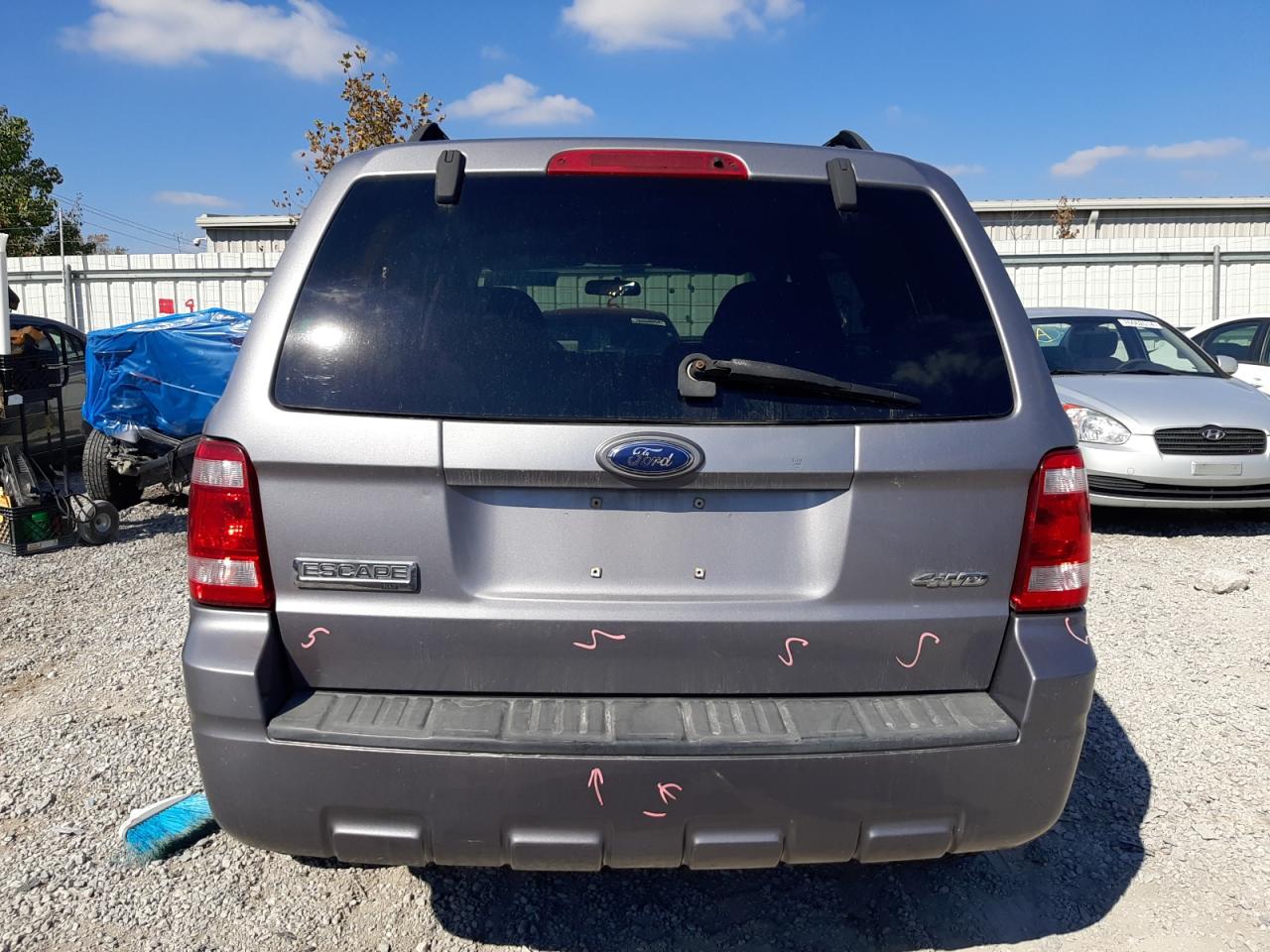 2008 Ford Escape VIN 1FMCU93138KA81906 Copart auction photo, front end damage thumbnail 6