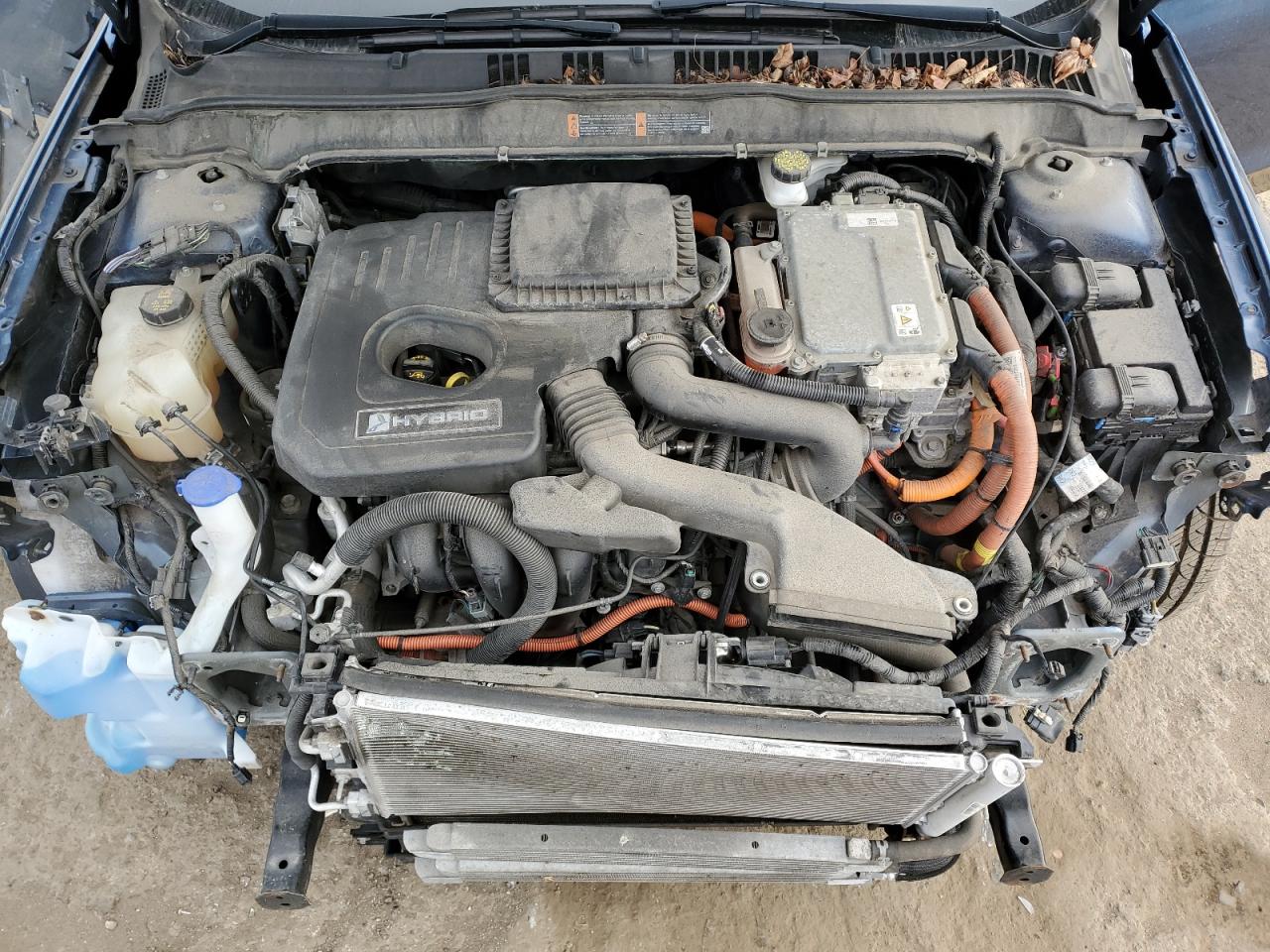 2019 Ford Fusion VIN 3FA6P0LU1KR167819 Copart auction photo, front end damage thumbnail 11